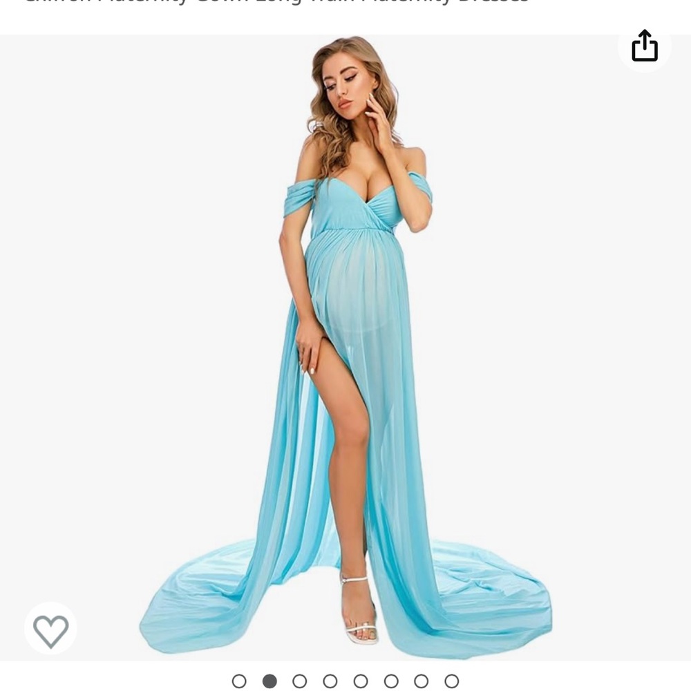 Maternity dress for photo shoot